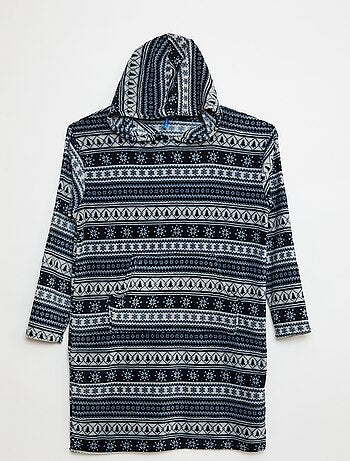 Sudadera con capucha en polar