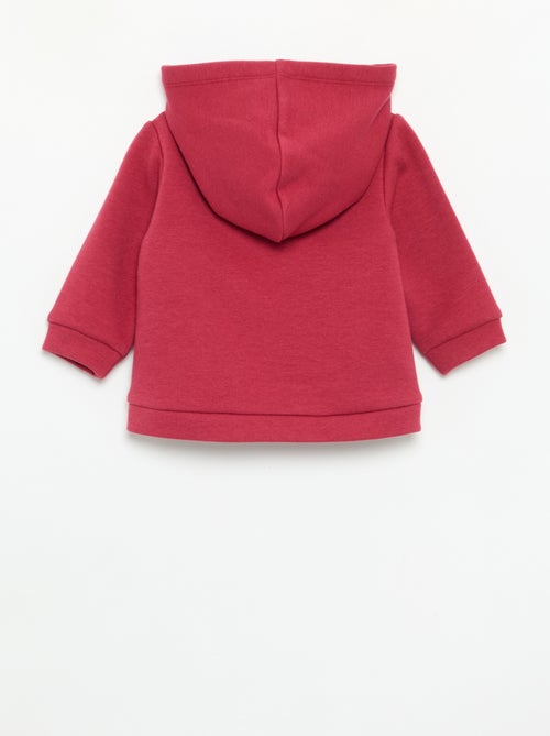 Sudadera con capucha de forro polar con orejas de conejo - Kiabi
