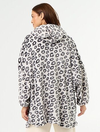 Sudadera con capucha de forro polar