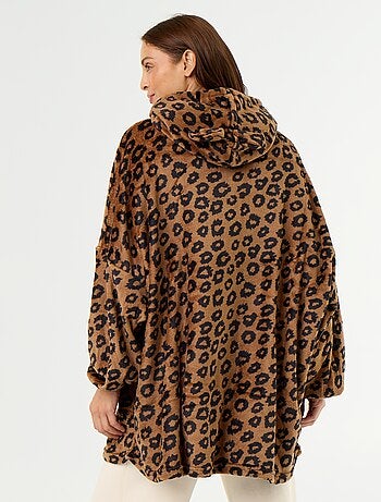 Sudadera con capucha de forro polar