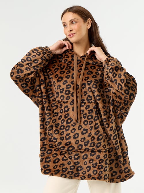 Sudadera con capucha de forro polar - Kiabi