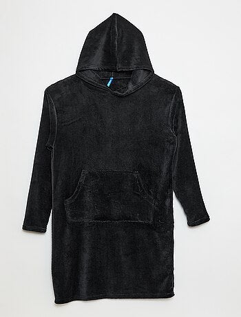 Sudadera con capucha en polar