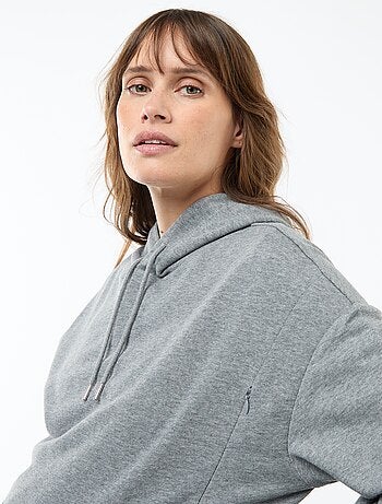 Sudadera con capucha de lactancia