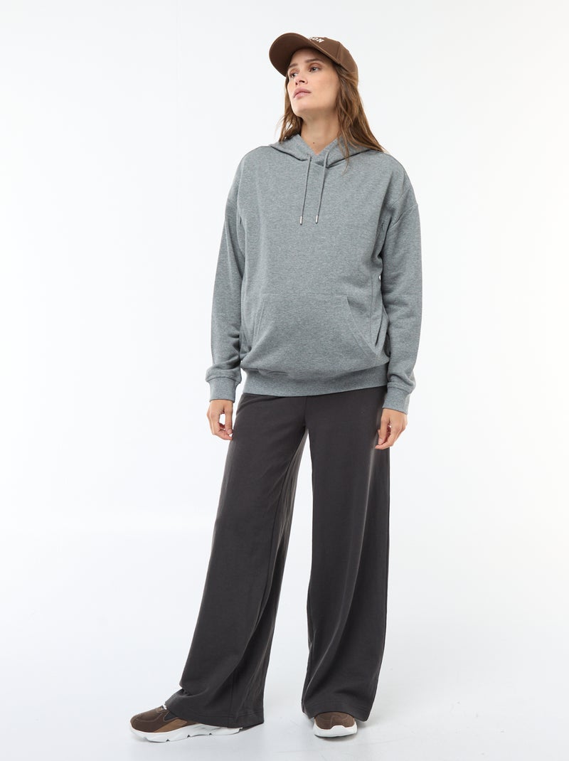 Sudadera con capucha de lactancia Gris - Kiabi