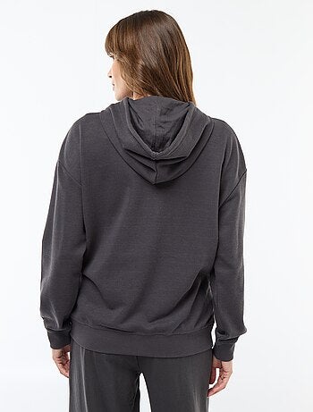 Sudadera con capucha de lactancia