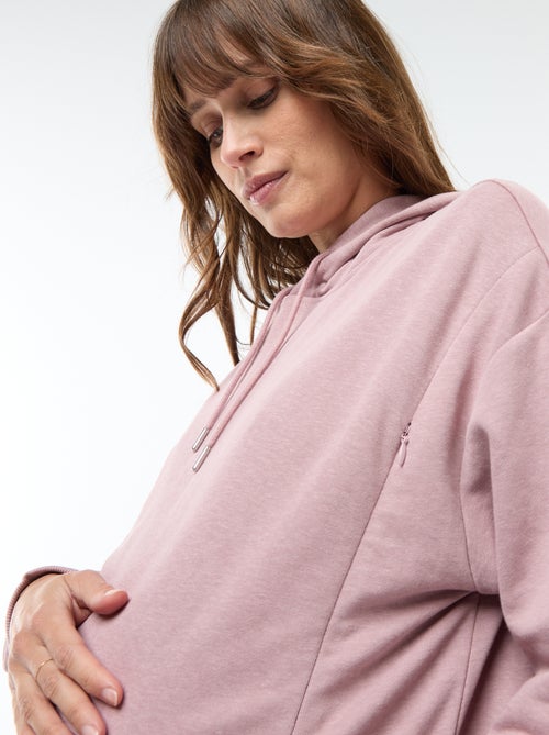 Sudadera con capucha de lactancia - Kiabi
