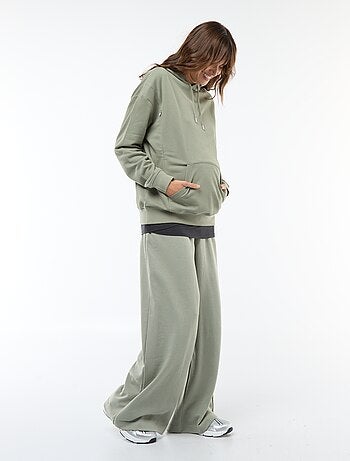 Sudadera con capucha de lactancia