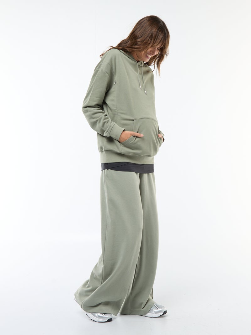 Sudadera con capucha de lactancia Verde - Kiabi
