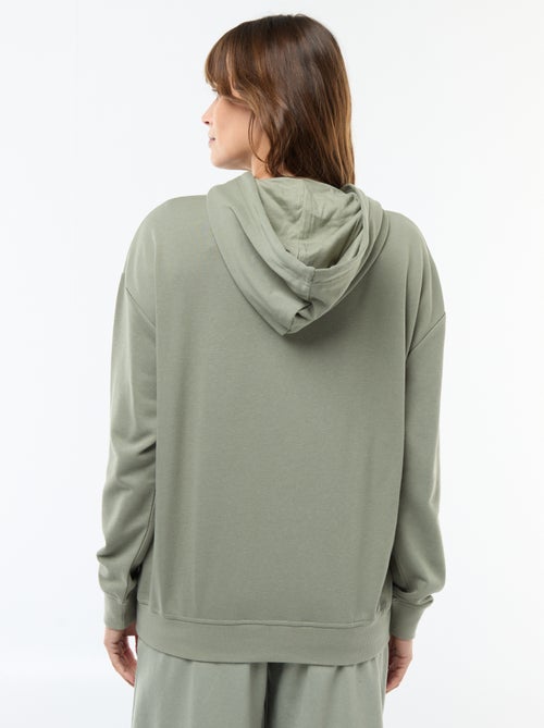 Sudadera con capucha de lactancia - Kiabi
