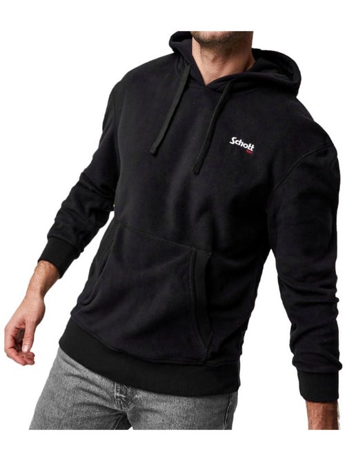 Sudadera con Capucha de Micro Polar Schott para Hombre - Kiabi