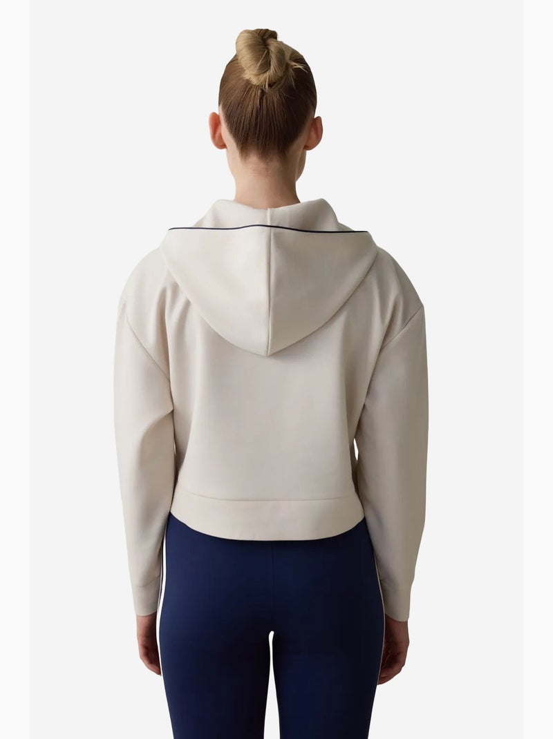 Sudadera con capucha de modal penti Beige arcilla - Kiabi