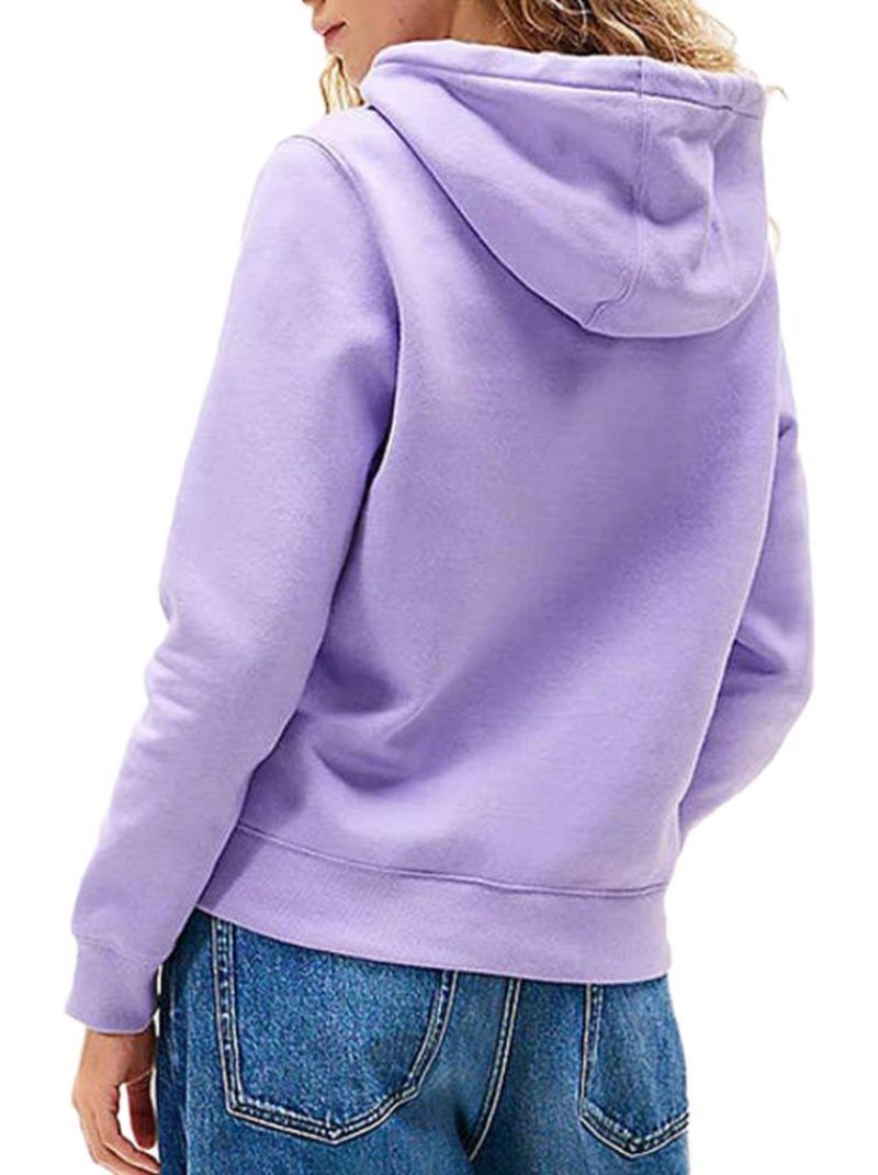 Sudadera con Capucha de Mujer Tommy Hilfiger Violeta - Kiabi