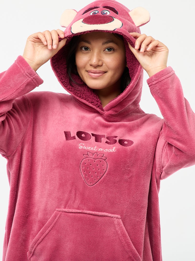 Sudadera con capucha de noche polar 'Lotso' 'Disney' Rosa - Kiabi