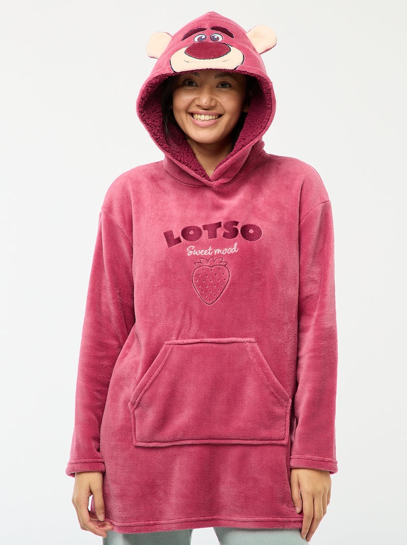 Sudadera con capucha de noche polar 'Lotso' 'Disney' Rosa - Kiabi