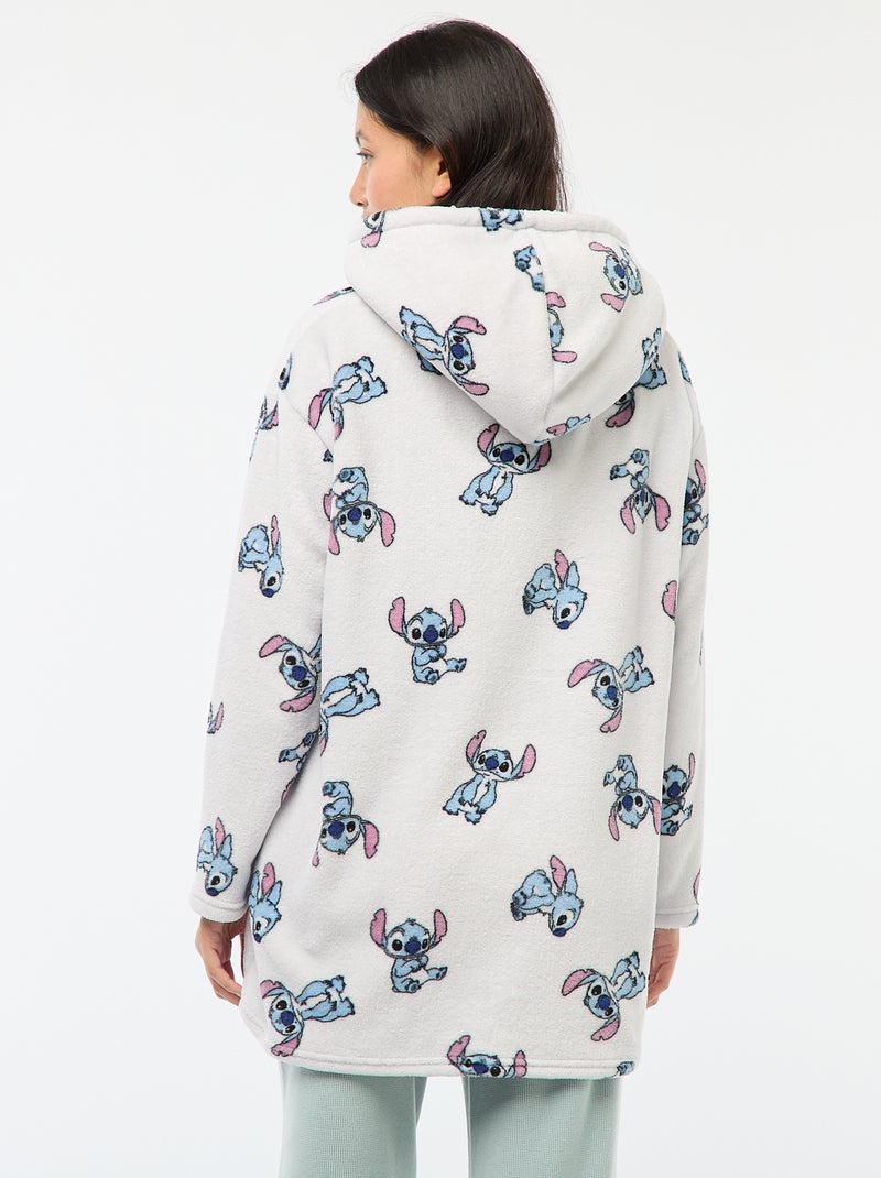 Sudadera con capucha de noche polar 'Stitch' 'Disney' Azul - Kiabi