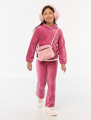 Sudadera con capucha de pana