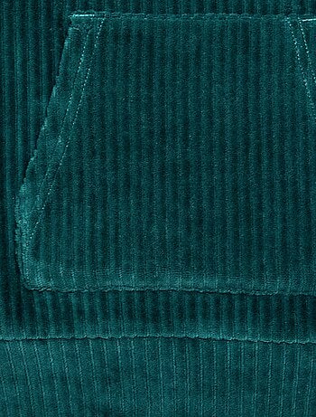 Sudadera con capucha de pana