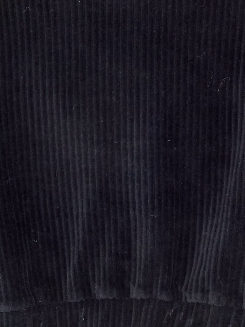 Sudadera con capucha de punto acanalado Negro - Kiabi