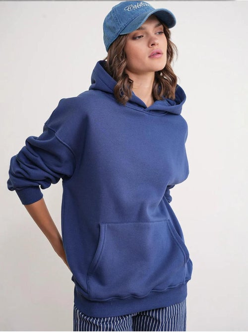 Sudadera con capucha de punto extragrande mixray - Kiabi