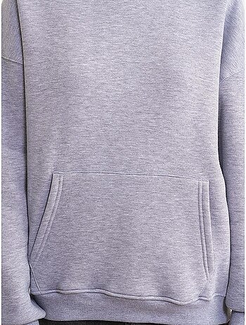 Sudadera con capucha de punto extragrande mixray