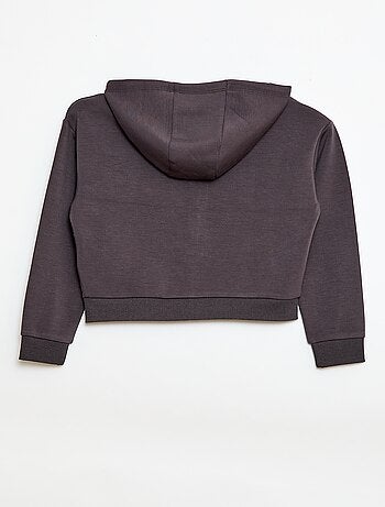 Sudadera con capucha de tacto suave