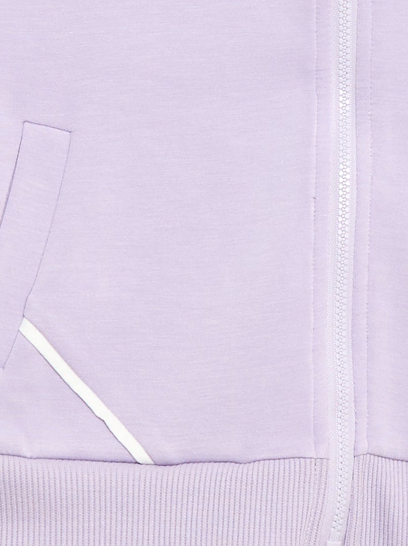 Sudadera con capucha de tacto suave Rosa - Kiabi
