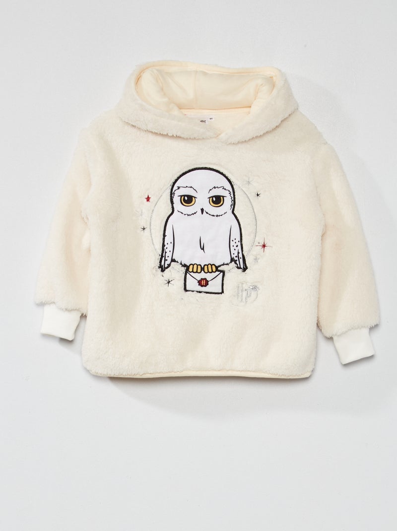 Sudadera con capucha de tejido polar 'Harry Potter' crudo - Kiabi