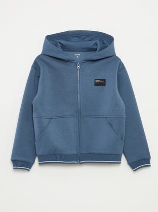 Sudadera con capucha de tejido suave