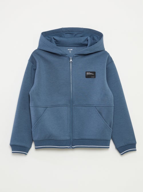 Sudadera con capucha de tejido suave - Kiabi