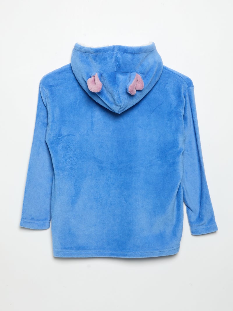 Sudadera con capucha 'Disney' de forro polar Azul - Kiabi