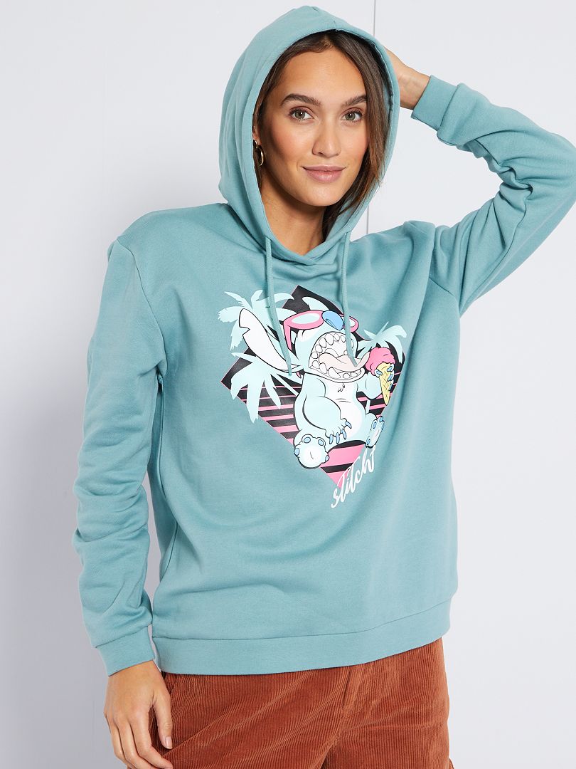 Sudadera con capucha Disney eco concepción AZUL Kiabi