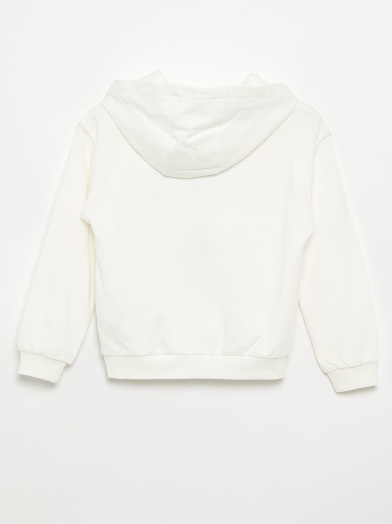 Sudadera con capucha 'Disney' 'Stitch Blanco - Kiabi