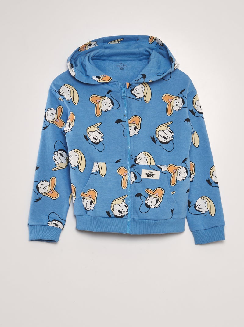 Sudadera con capucha 'Donald Duck' 'Disney' AZUL - Kiabi