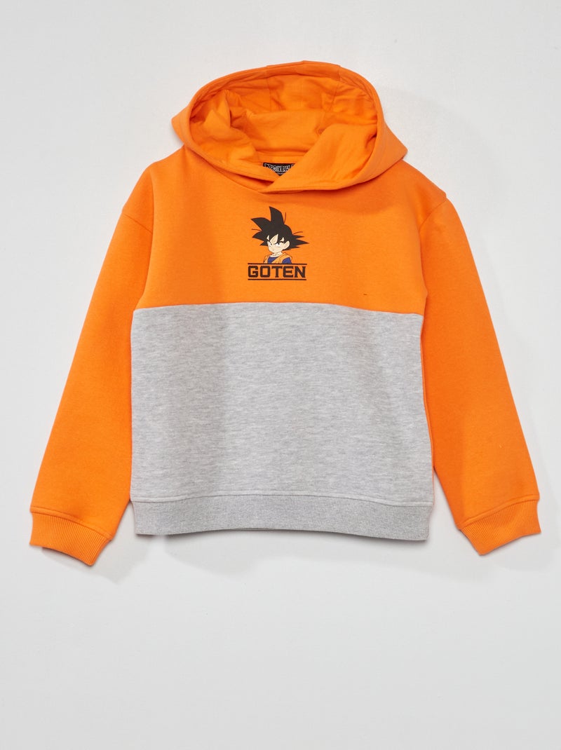 Sudadera con capucha 'Dragon Ball Z' naranja óxido - Kiabi