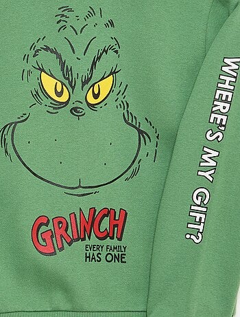 Sudadera con capucha 'El Grinch'