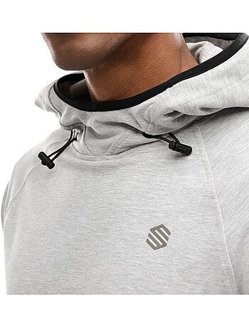 Sudadera con capucha entrenamiento hombre fitness hombre challenger