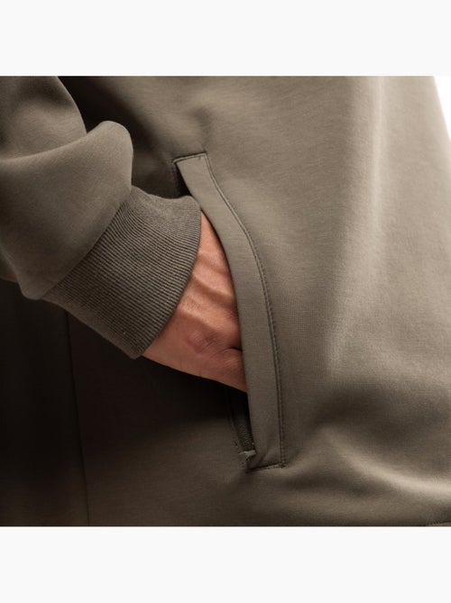 Sudadera con capucha entrenamiento hombre fitness hombre motion green - Kiabi Sudadera con capucha entrenamiento hombre fitness hombre motion green - Kiabi