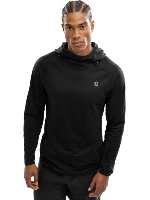 Sudadera con capucha entrenamiento hombre fitness hombre square - Kiabi Sudadera con capucha entrenamiento hombre fitness hombre square - Kiabi