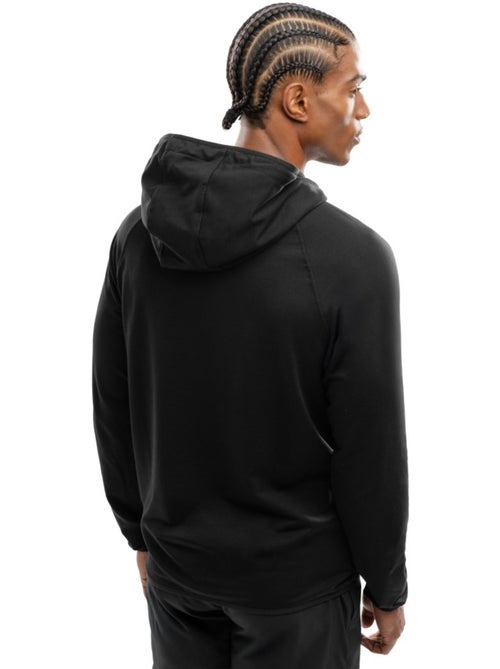 Sudadera con capucha entrenamiento hombre fitness hombre square - Kiabi Sudadera con capucha entrenamiento hombre fitness hombre square - Kiabi