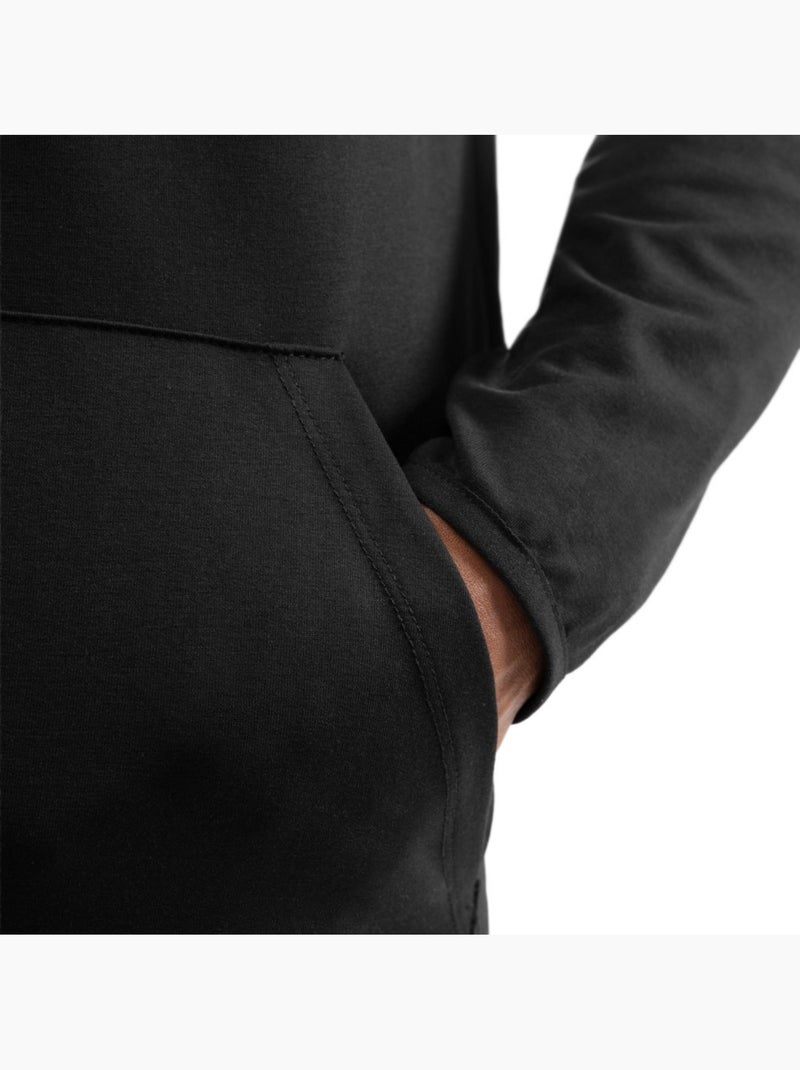 Sudadera con capucha entrenamiento hombre fitness hombre  square Negro - Kiabi