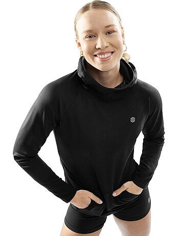 Sudadera con capucha entrenamiento mujer fitness mujer nexus