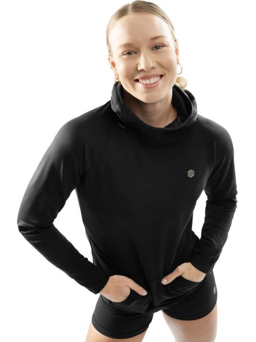 Sudadera con capucha entrenamiento mujer fitness mujer nexus - Kiabi Sudadera con capucha entrenamiento mujer fitness mujer nexus - Kiabi