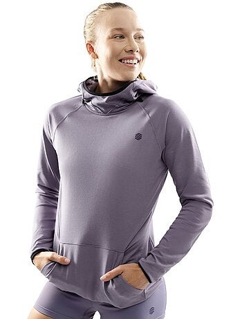 Sudadera con capucha entrenamiento mujer fitness mujer synergy