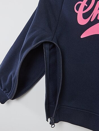 Sudadera con capucha estampada - colección fácil de poner