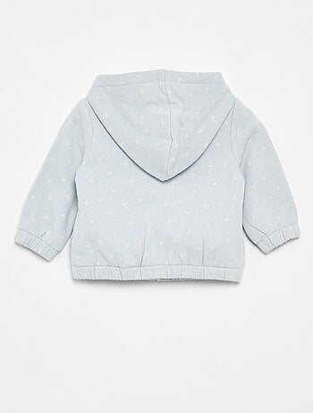 Sudadera con capucha estampada