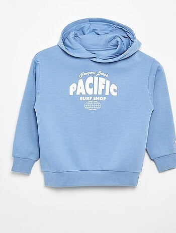 Sudadera con capucha estampada