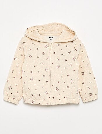 Sudadera con capucha estampada
