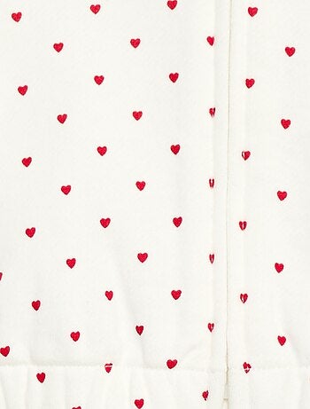 Sudadera con capucha estampada