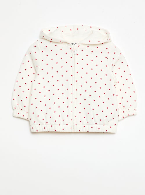 Sudadera con capucha estampada - Kiabi