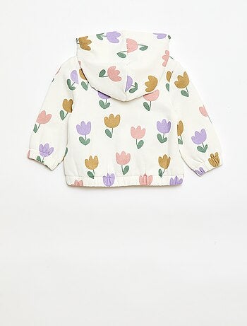 Sudadera con capucha estampada